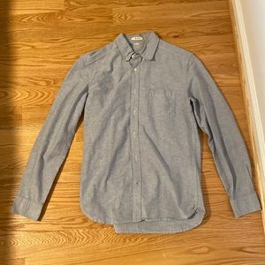 H&M Oxford button down shirt blue S